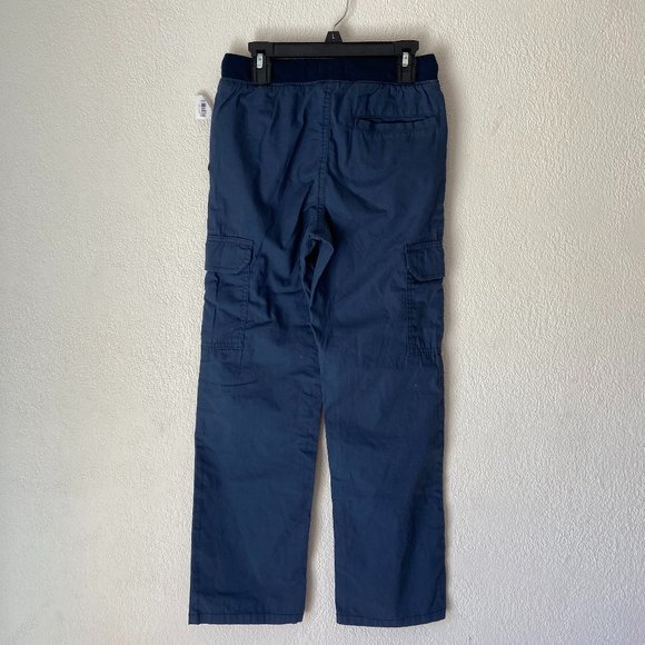 Boys' Comfortable Dark Blue Jogger Pants L/G Old Navy NWT fully lined - Picture 2 of 3